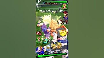 "NEW LF Revival SSJ2 Gohan One Shot LF Super Gogeta💀💥" (Dragon Ball Legends) #dblegends #dbl #shorts