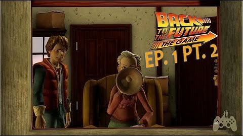 Back to the Future The Game Walkthrough Gameplay Ep. 1 Pt. 2 - Miss Strickland