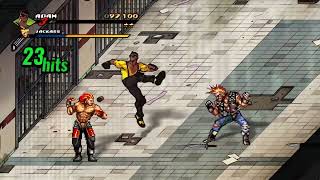 Streets of Rage 4  - Retro Chaos & Madness v1 full playthrough