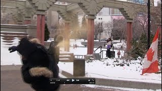 Members of the Church pepper-sprayed during Sermon! Canada!