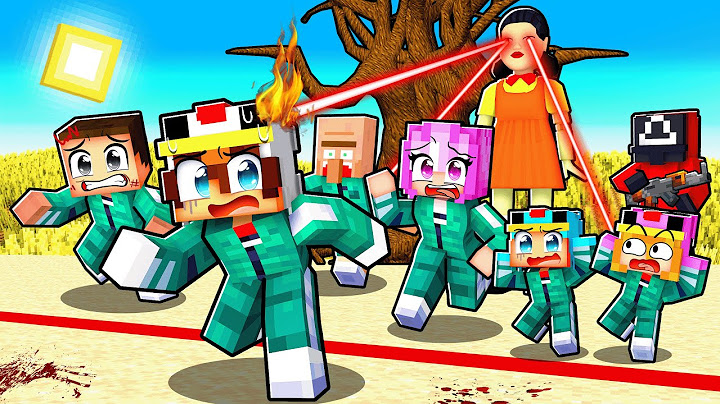 J’ai Participé au Vrai SQUID GAME sur Minecraft !