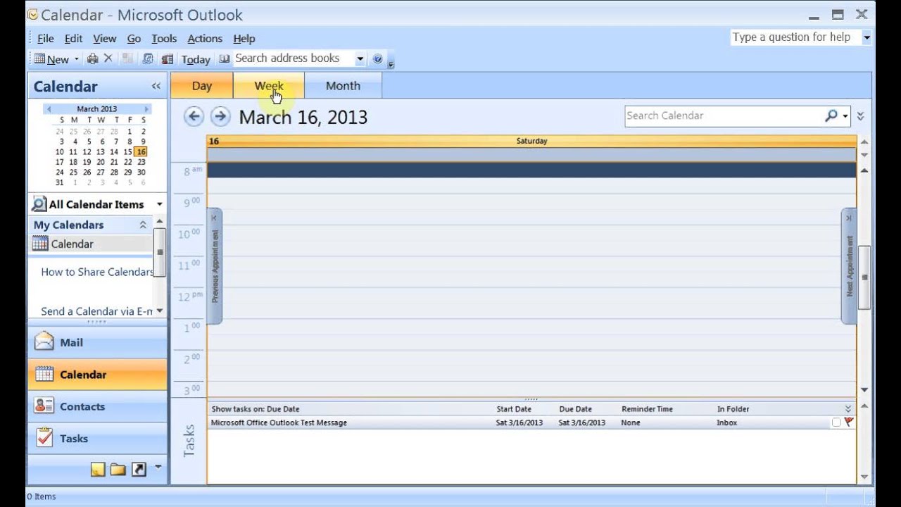 Microsoft Outlook 2007 Pt 3 Flag Message Create Poll Create Rule