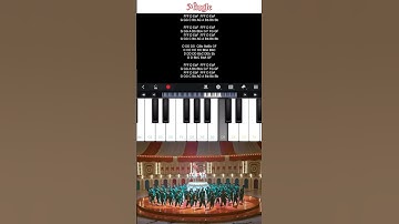 Mingle Game Song “Round and Round” Squid Game Easy Piano Tutorial  #piano #squidgame #minglegame