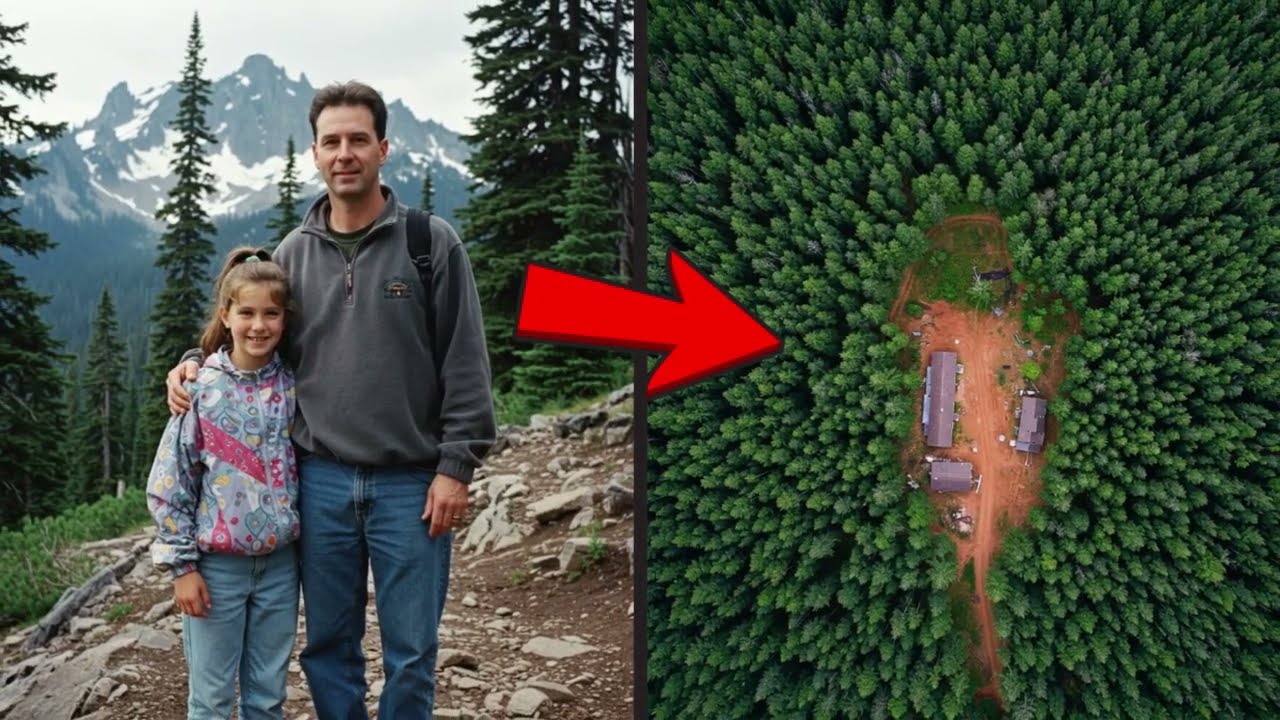 En 1999, padre e hija desaparecen en Cascades — 9 años después, un dron capta algo extraño - YouTube