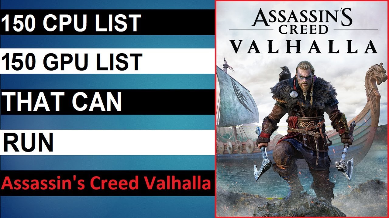 What your PC needs to have to run Assassin's Creed: Valhalla