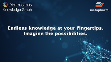 The Dimensions Knowledge Graph