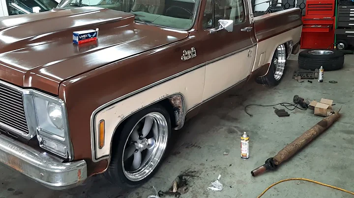 My 1978 GMC truck  "Shannon" has been lowered by "GM TIM38" on YouTube. Bringing "NEW" Ball Joints!