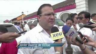 Noticieros Televisa Veracruz - Javier Duarte en misa de la Candelaria