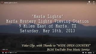 3384【02】Mysterious ”Marfa Lights” in Texasテキサスの謎の光球体「マーファ・ライト」by Hiroshi Hayashi, JP