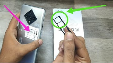 How to Insert sim card/SD card/memory card in INFINIX ZERO 8i |How do I open my infinix SIM slot