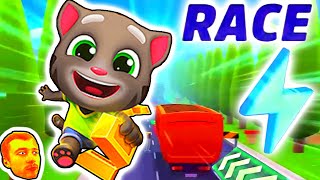 Talking Tom GOLD RUN - Tom in RACE for Gold - Pro Play Android / iOS Gameplay