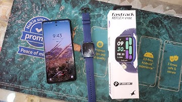 Fastrack Reflex vybe unboxing || fastrack reflex vybe full setup guide in hindi ||