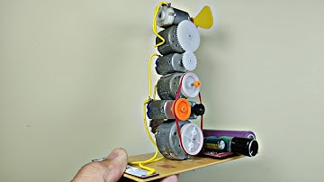 HOW TO MAKE A PROTOTYPE MINI ELECTRIC GENERATOR VERTICAL MACHINE SERIES USING DVD DYNAMO