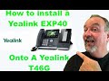 How To Install A Yealink EXP40 Side Piece