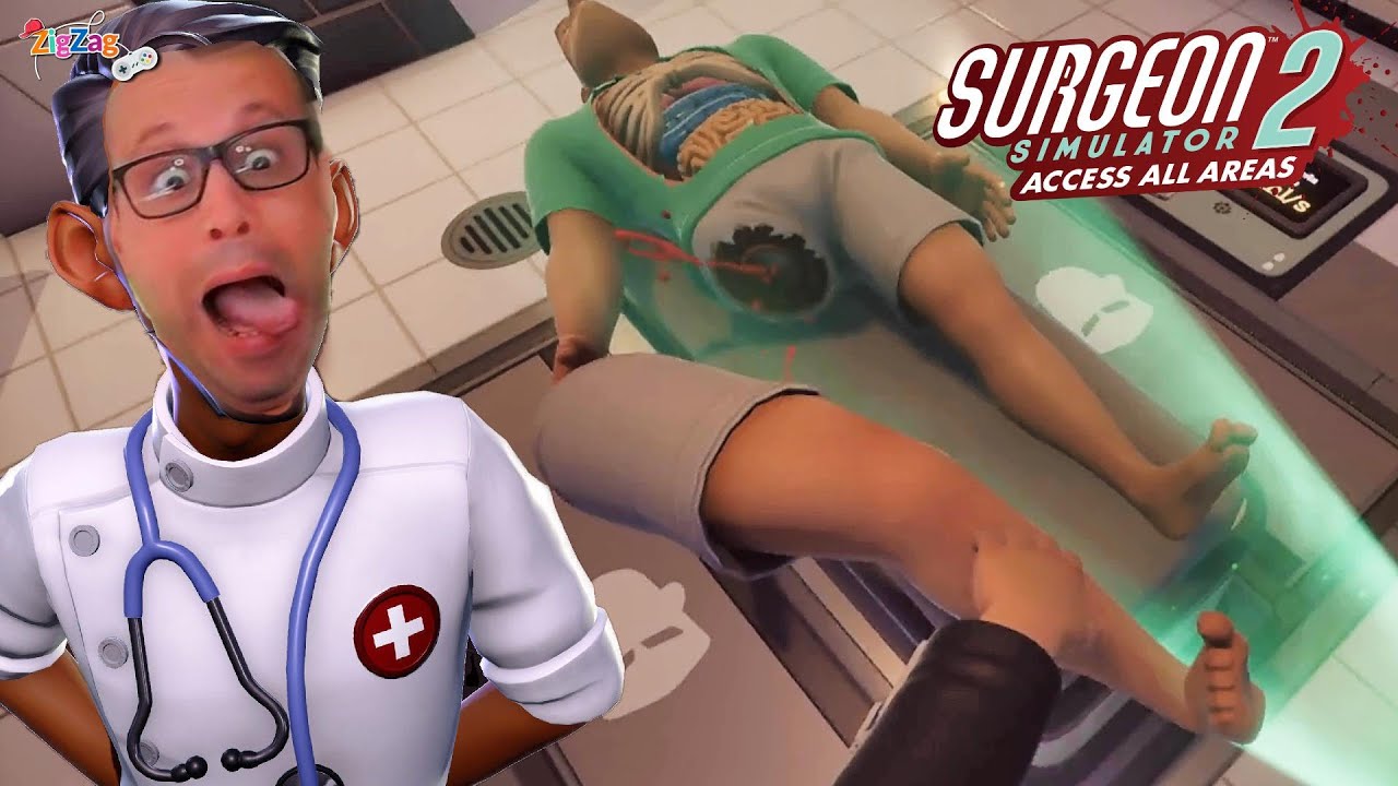 Virei Aprendiz de Cirurgião | Surgeon Simulator 2 #1 | Português