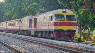 ป้ายหยุดรถรามา รถชานเมือง 341 Hitachi 4511 #srt #train #freighttrain