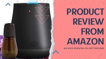 How To Setup Air Wick Essential Oil Mist Diffuser. How To Install Batteries & Set Timer- REVIEW