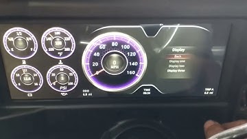 87 Monte Carlo SS digital dash