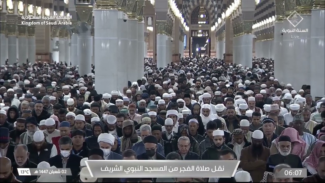 صلاة الفجر للشيخ محمد برهجي 2 شعبان 1447هـ