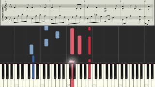 Video thumbnail of "We Rise Again from Ashes - piano tutorial 𝕀 hymn piano 𝕀 sheet 𝕀 synthesia"