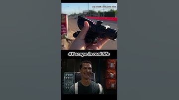 4x scope in real life vs Pubg mobile 💪🏻❤️ #pubgmnextstarprogram#pubgmobile #pubgmobilec8s24