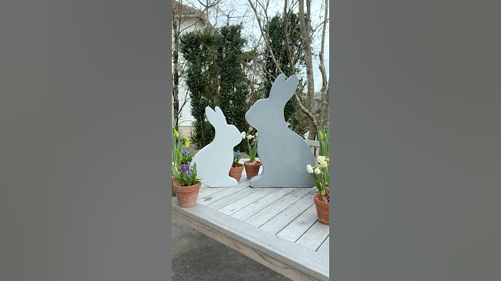 DIY-Osterdeko🐰so genial & so einfach!🤩Das musst du einfach ausprobieren: Hase aus einer Dämmplatte