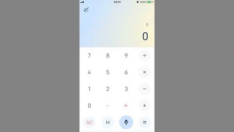 A basic calculator based on voice intelligent recognition inpu