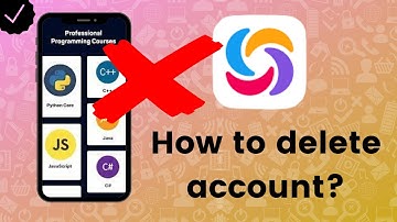 How to delete account in Sololearn?