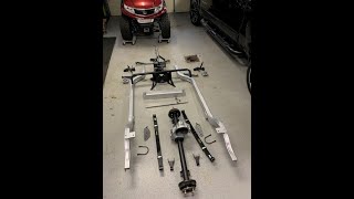 Golf Cart rebuild. Club Car Precedent Chassis assembly overview - Part 1.
