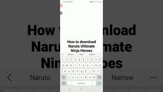 how to download Naruto Ultimate Ninja Heroes screenshot 5