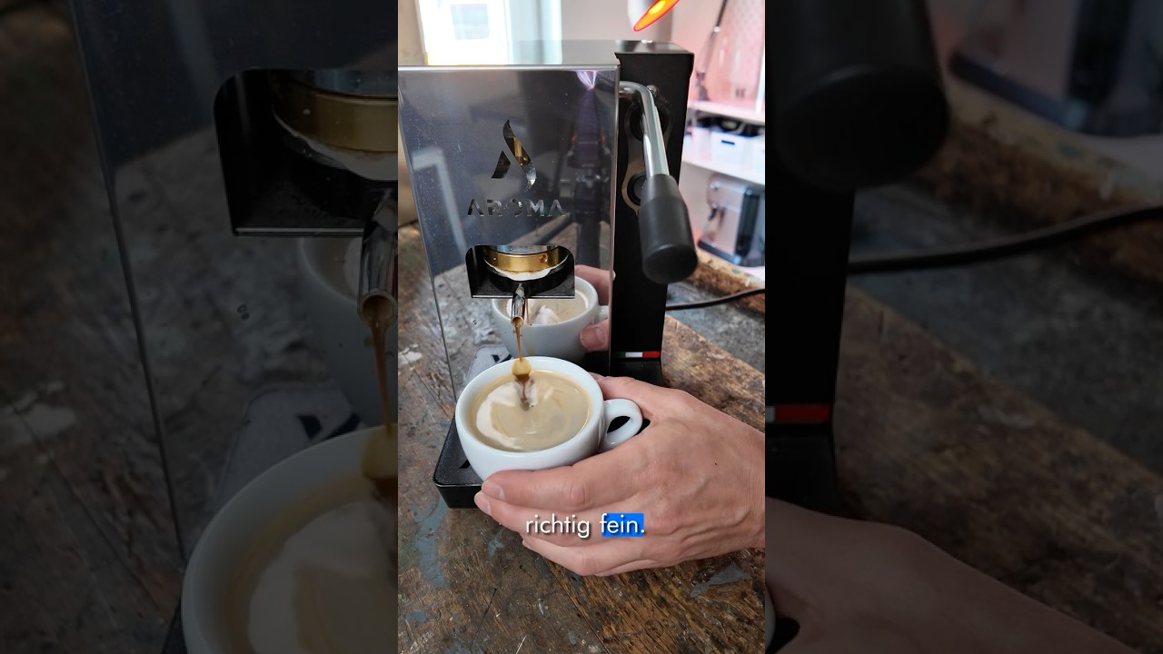 Ein langer Kaffee aus dem ESE Pad? Geht das? 