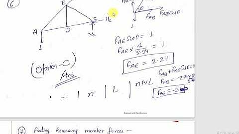 NPTEL    ||     Structural Analysis     ||     Assignment 03