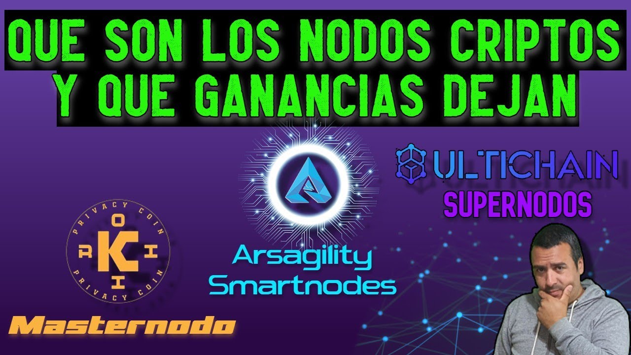 QUE SON LOS NODOS DE CRIPTOMONEDAS Y QUE TAN RENTABLES SON