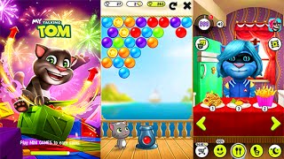 My Talking Tom-Level 600-Bubble Shooter Full HD
