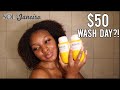 WASH DAY ROUTINE ON TYPE 4 NATURAL HAIR USING SOL DE JANEIRO HAIR PRODUCTS | KENSTHETIC