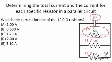 Physics 6.2.5.2 Determining the total current and the current for ressitor in parallel circuit