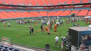 Miami Dolphins Seat View at Sun Life Stadium Section 153, Row 7