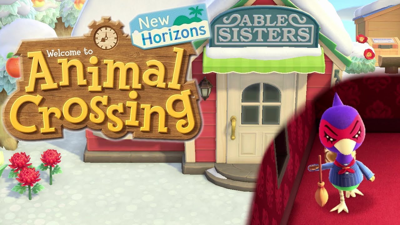Animal Crossing: New Horizons - Meeting Phil and Building Able Sisters - YouTube