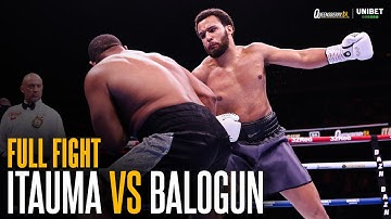 Two Round DEMOLITION JOB 🤯 Moses Itauma puts on Incredible Display against Mike Balogun | FULL FIGHT