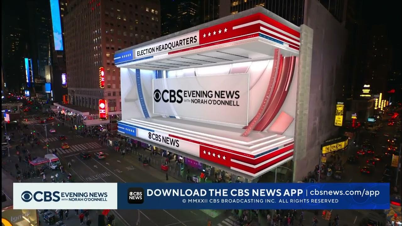 CBS Evening News Close 11/8/22 YouTube