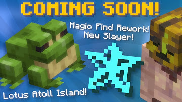 Skyblock Updates Post-Foraging Are INSANE! (Hypixel Skyblock Next)