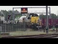 Belgium: Cargo train travels from China to Belgium cutting transport tim...