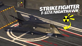 STRIKE FIGHTER WITH 4 NUCLEAR MISSILES | F-117A NIGHTHAWK ITEM NEW BATTLEPASS | MODERN WARSHIPS