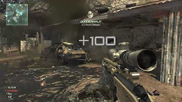 MW3-Crazy Sniping in D.Treats Open Lobby