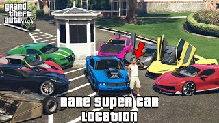Gta 5 - Secret Super Cars Hidden Rare Location