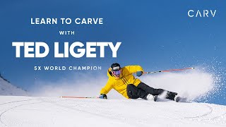 Learn to carve with Ted Ligety, 5x world champion | CARV