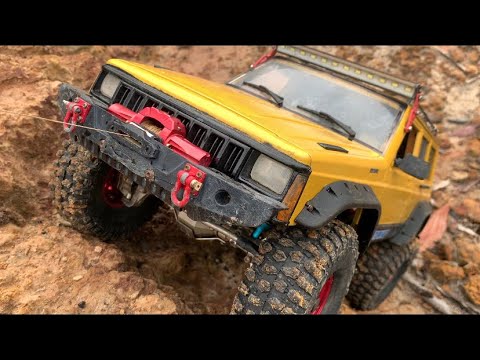 JEEP CHEROKEE XJ OFF ROAD-WINCH | SCX10 II W/PORTAL AXLE KIT #2