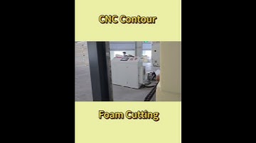 CNC Contour Foam Cutting Machine.