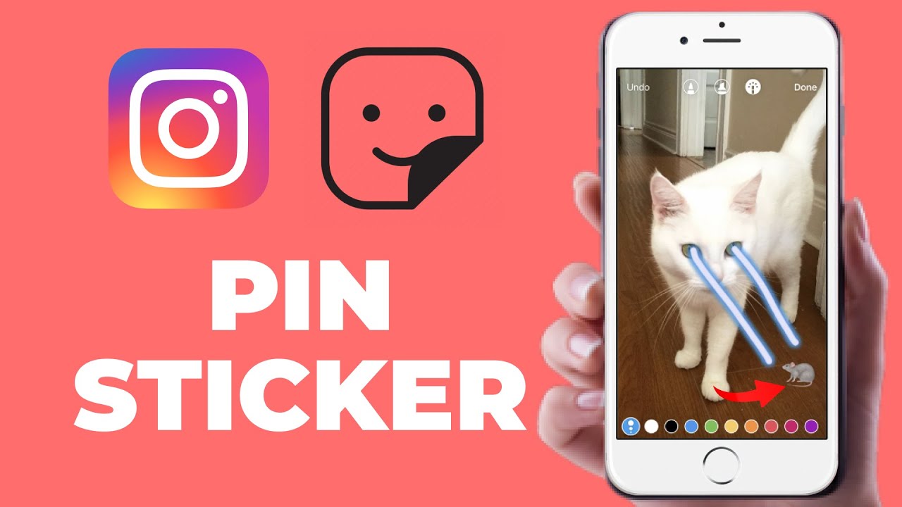 Instagram sticker for iOS & Android