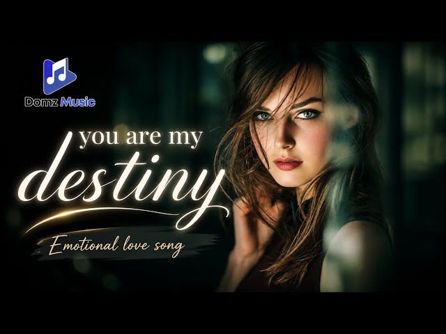 You Are My Destiny | Romantic Soft Rock Love Song | Domz Music